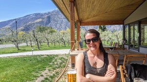 Lunch at Row Fourteen on the patio