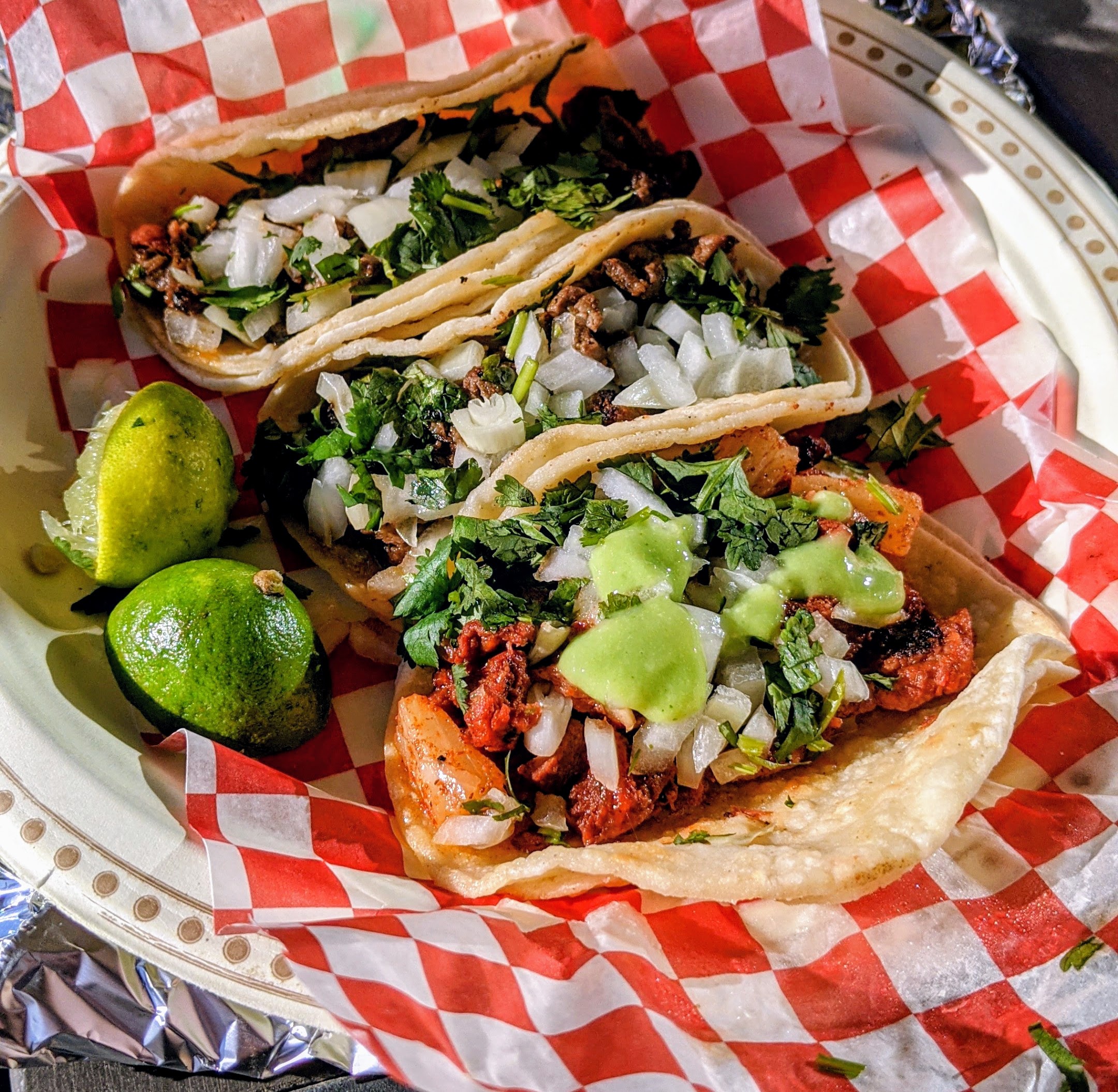 Tacos from La Marqueza: delicious!