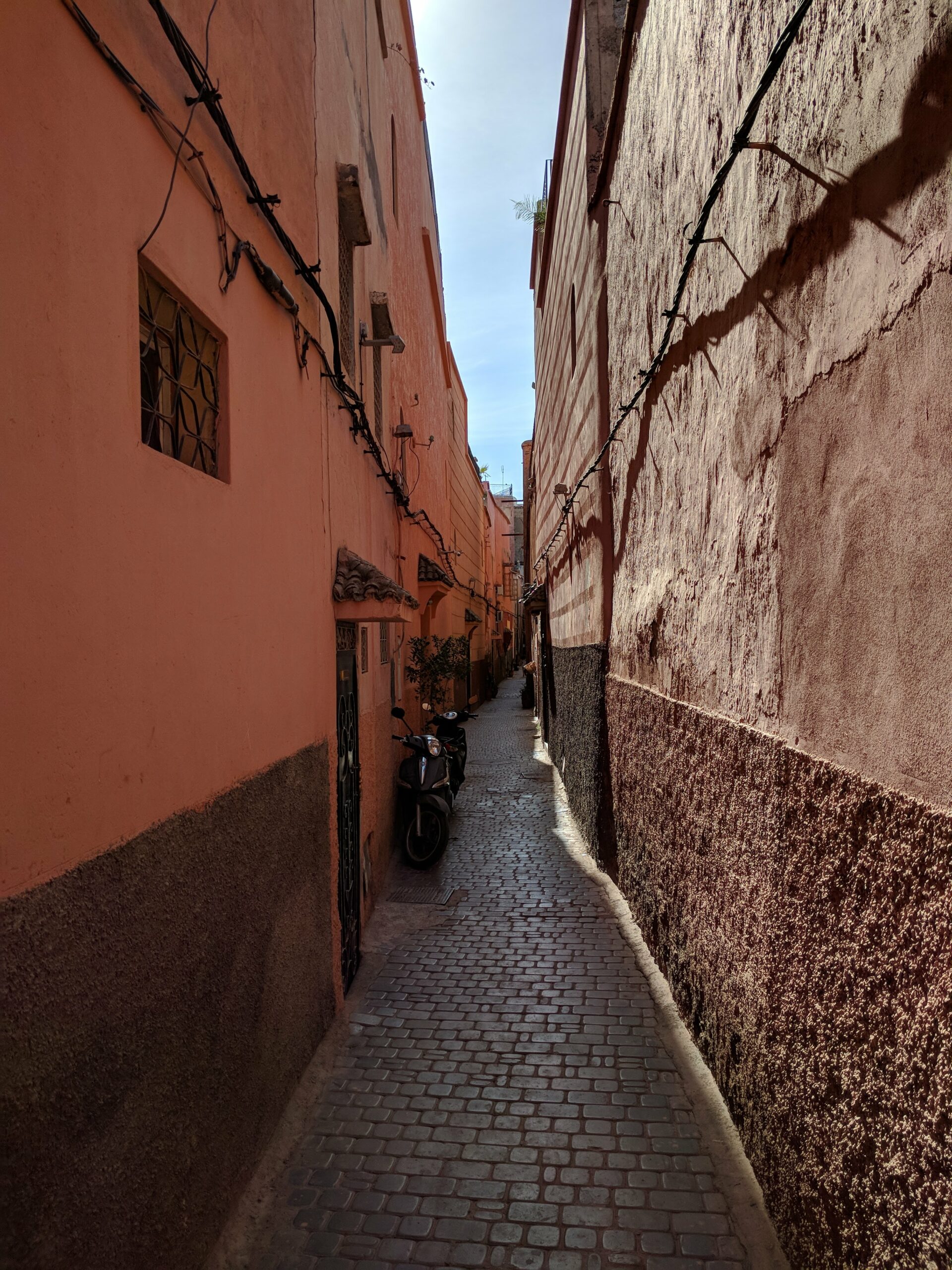 Walking through the medina