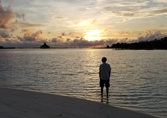 Jason at sunrise