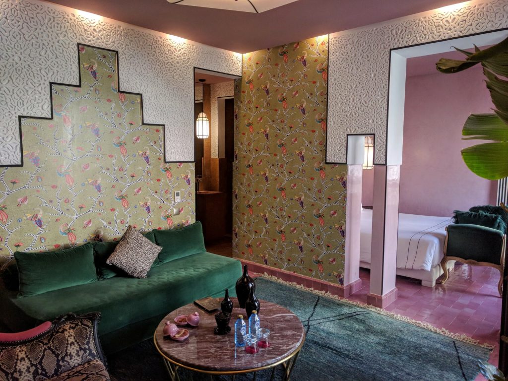 Our room at Dar Kandi