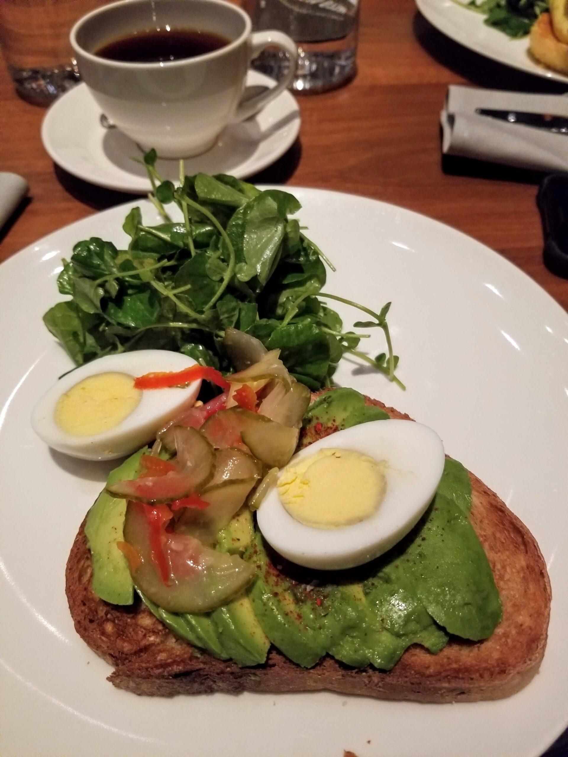 Breakfast at EMC2: Avocado Toast