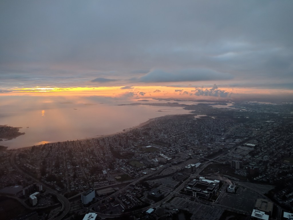 Landing at BOS - Boston Logan Airport