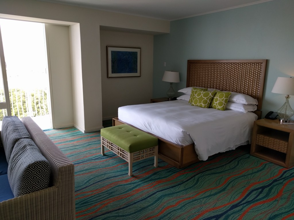 Junior Suite upgrade at the Hilton Curacao