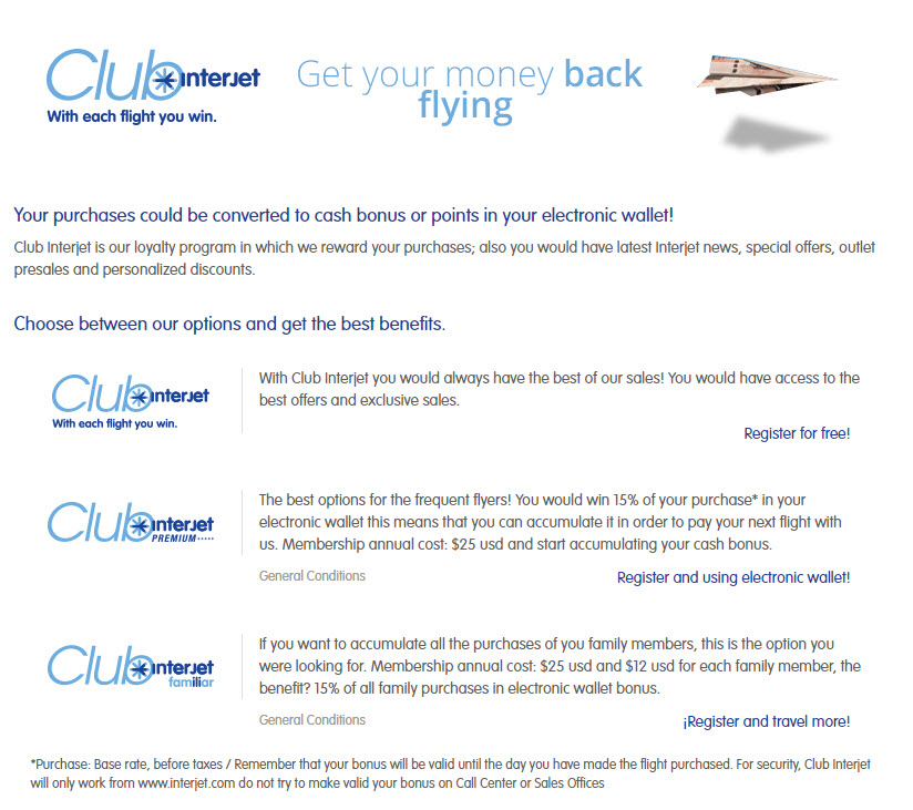 Club Interjet Overview