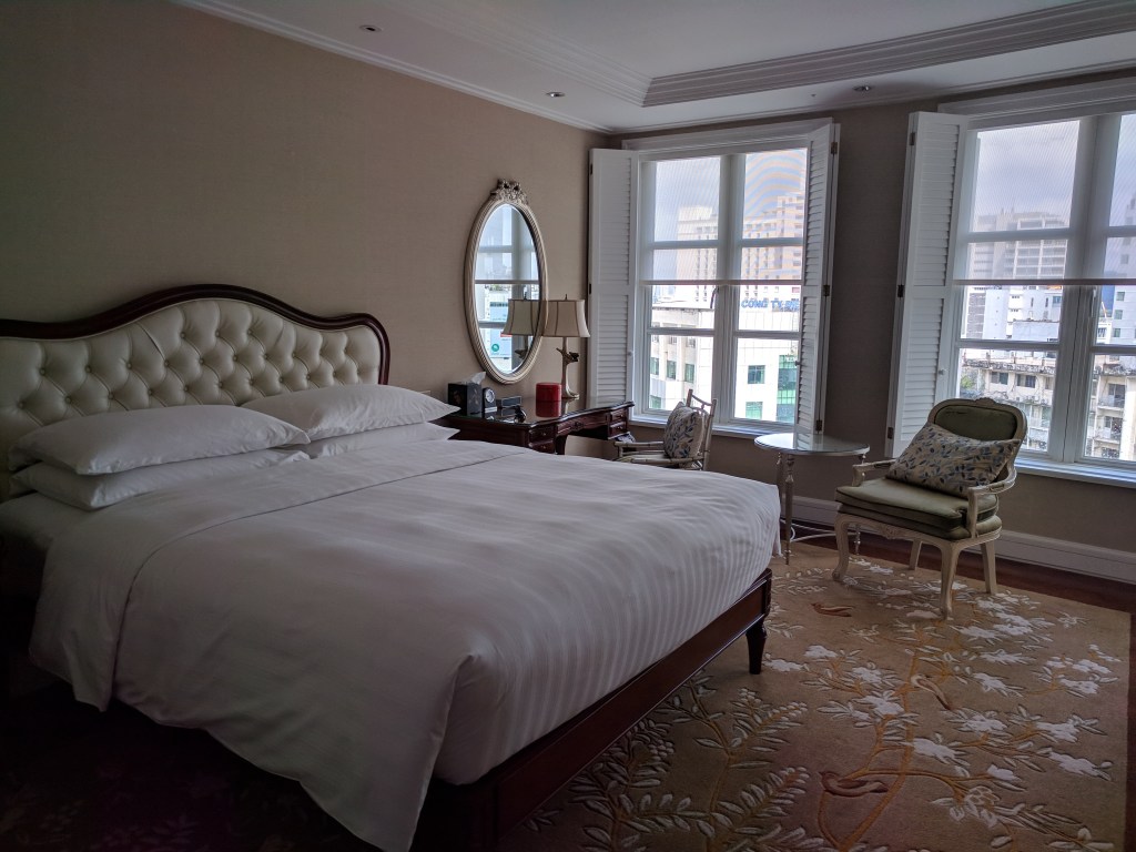Bedroom in the Lam Son Suite at the Park Hyatt Saigon