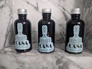 Toiletries at Casa Habita in Guadalajara