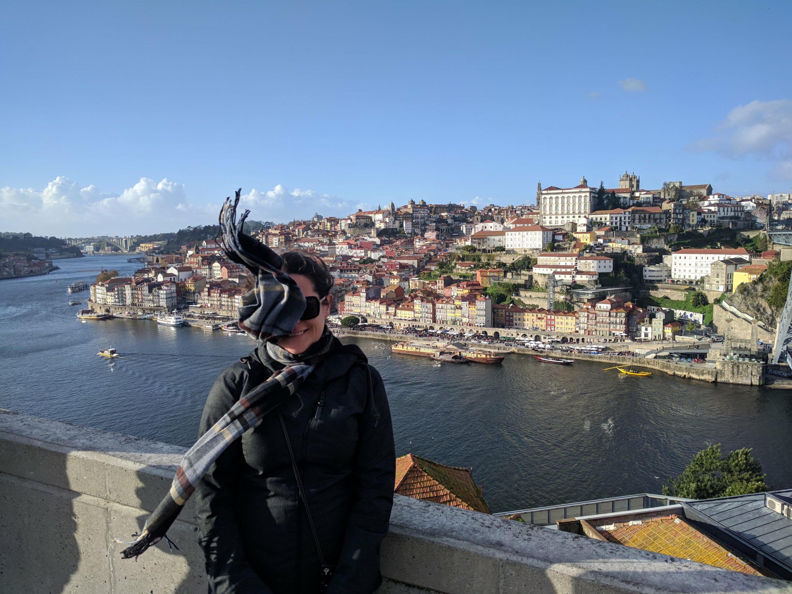 It was a windy day in Porto