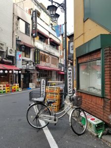 Unlocked bike in Tokyo