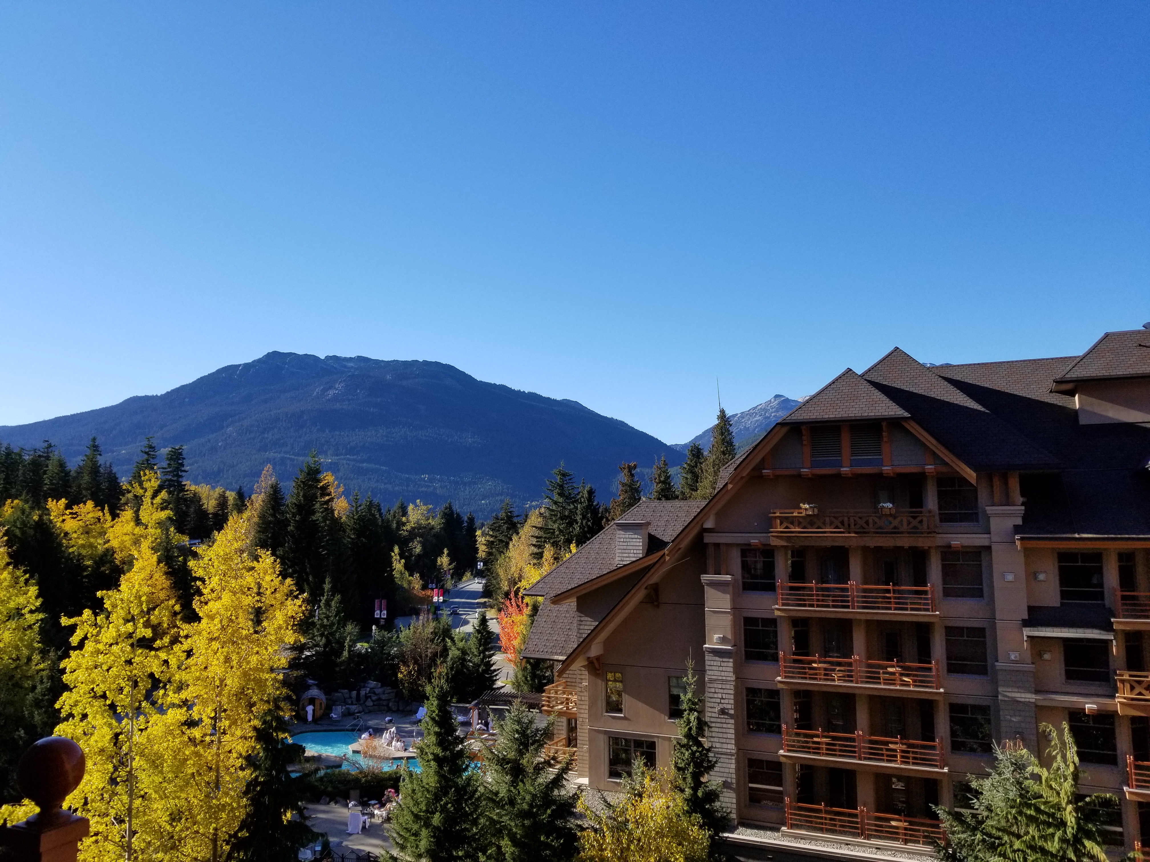 View from our suite