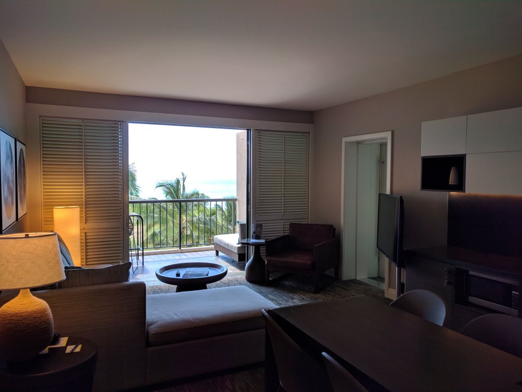 View of the living area