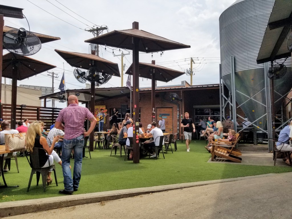 Deep Ellum Brewing Beer Garden