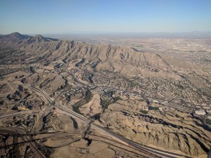 Taking off in El Paso