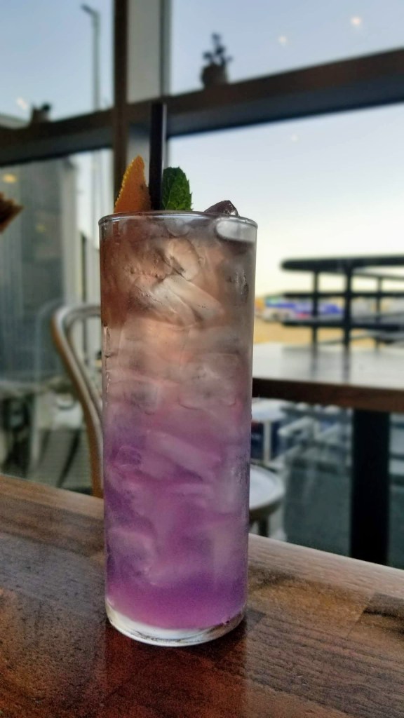 Purple Rain cocktail