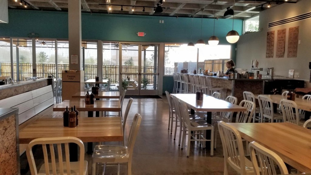 Indoor seating at Little Miss BBQ Sunnyslope