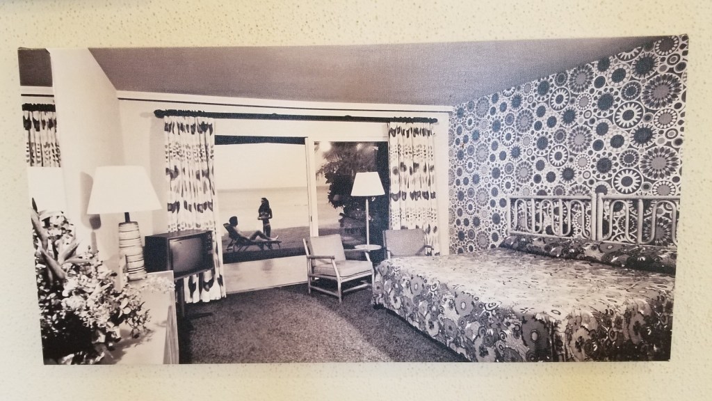 Photo of the hotel from many years ago