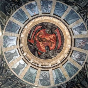 José Clemente Orozco art at the Hospicio Cabanas museum in Guadalajara