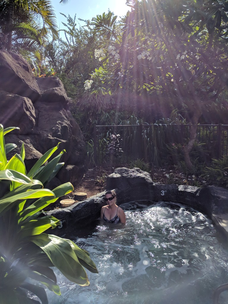 Hot-tub in the Tranquility pool area for adults only