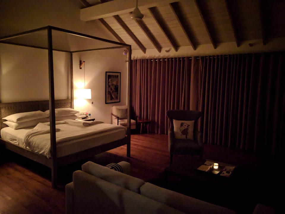 Upper Suite at night