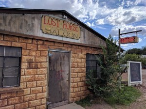 The Lost Horse Saloon in Marfa