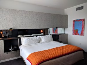 Bedroom at Hotel Saint George in Marfa