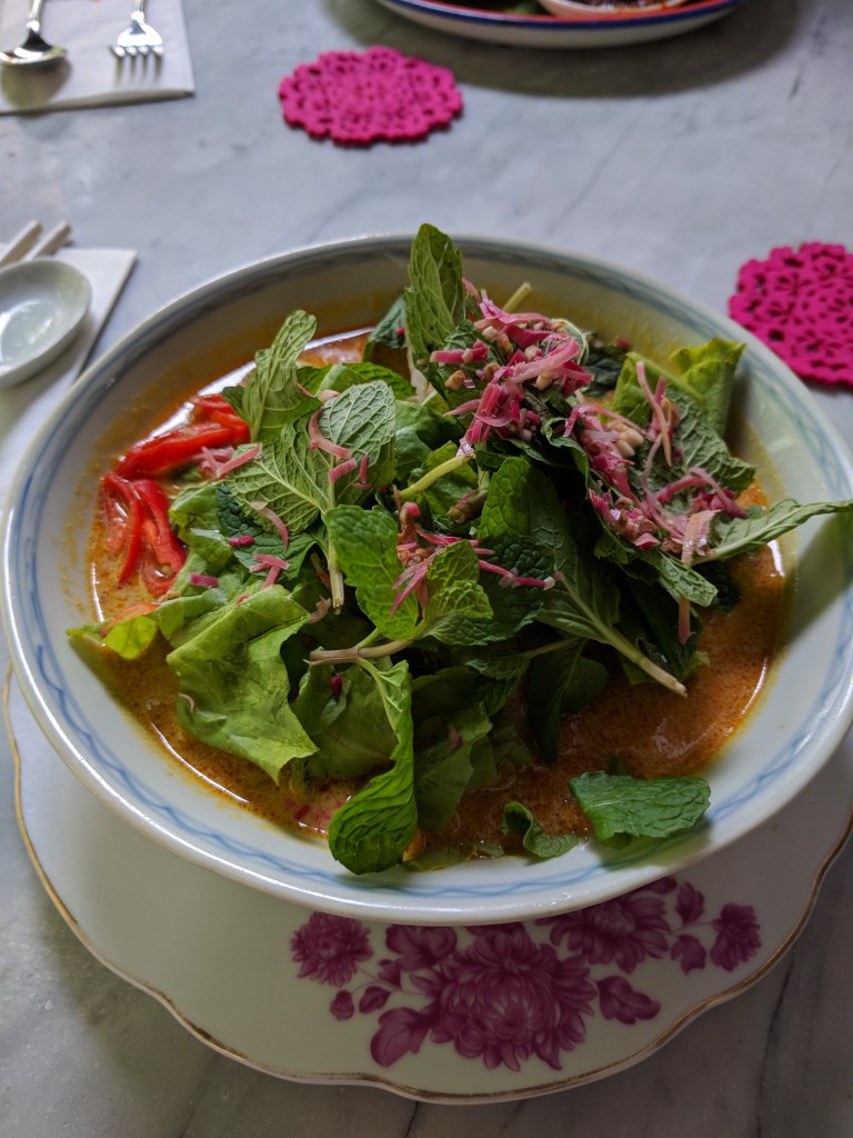 Assam Laksa at Mews Cafe