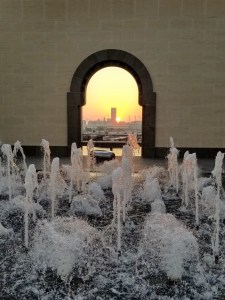 Sunset at the Museum of Islamic Art