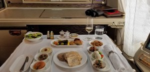 Arabic mezzes for lunch