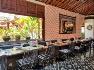 Dining area at Ulekan