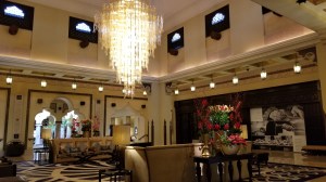 Lobby at the Ritz Carlton Sharq Village