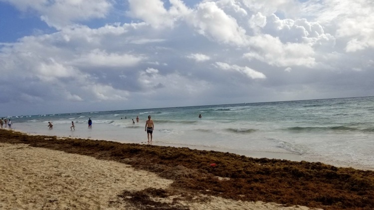 Playa Del Carmen Beach on December 30, 2018