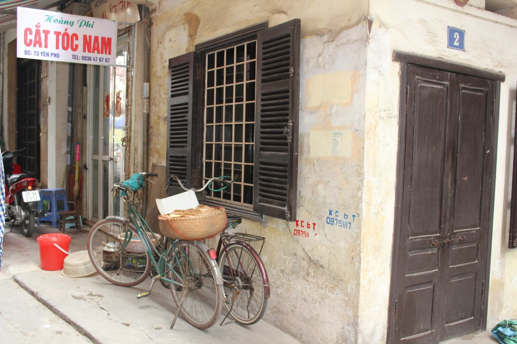 A street in Hanoi Vietnam