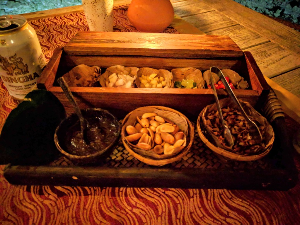 Appetizer at Baan Huraa