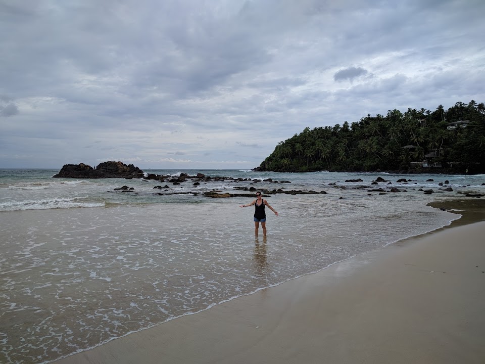 Me at Mirissa Beach