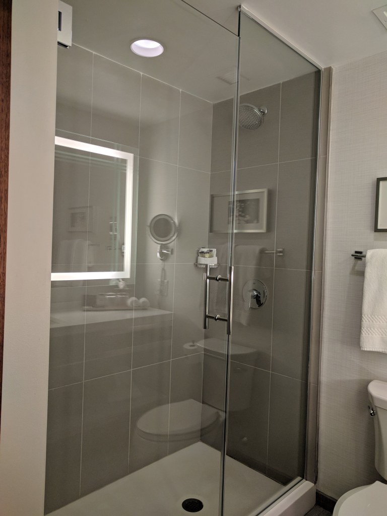 Shower at The Godfrey