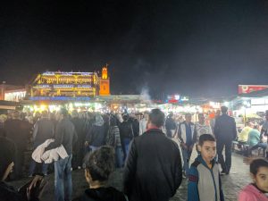 Jemaa el-Fna at night