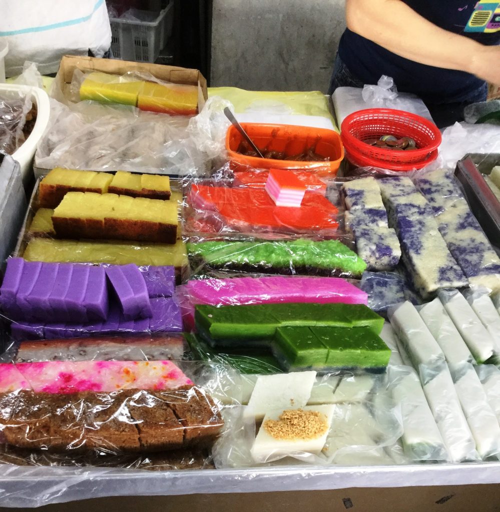 Kueh at the stall