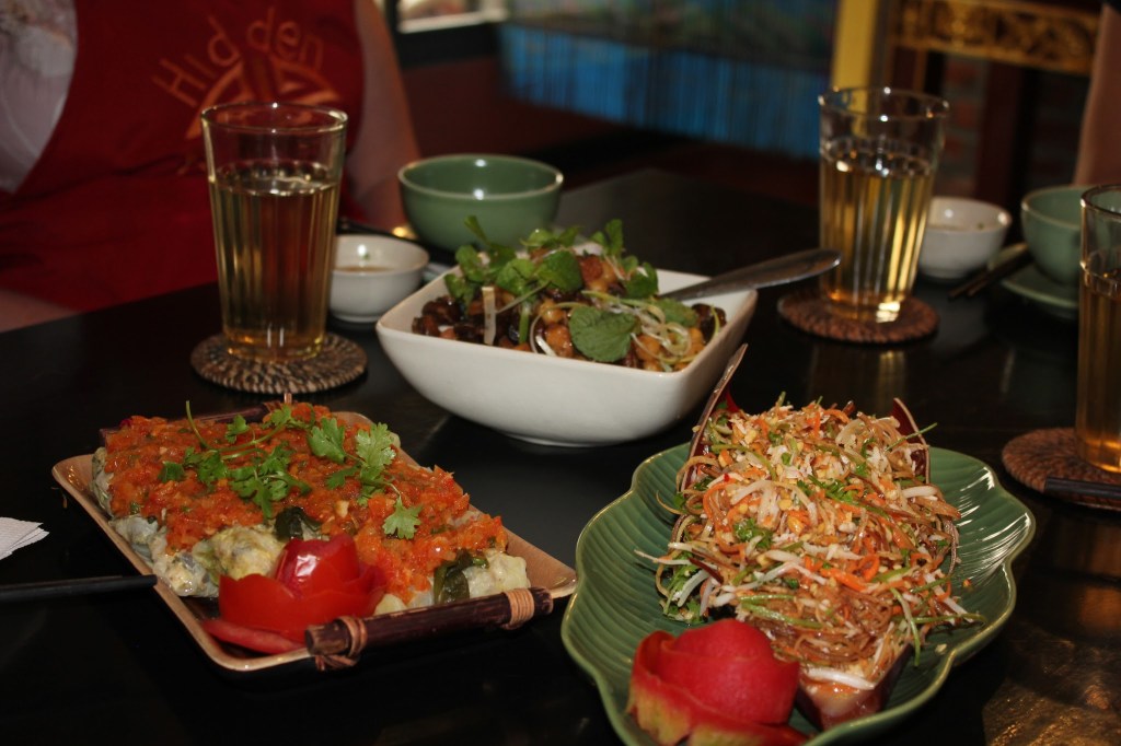 Hidden Hanoi cooking class, what we cooked as part of the Monsoon menu