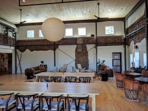 Inside The Sentinel in Marfa