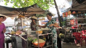 The Lunch Lady Stall in HCM