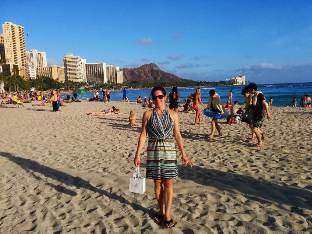 Max on Waikiki Beach