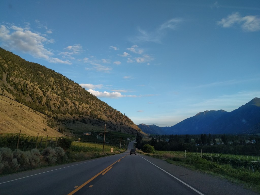 Driving to Keremeos