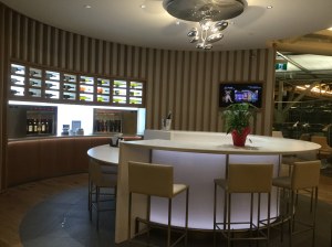 SkyTeam Lounge Bar area