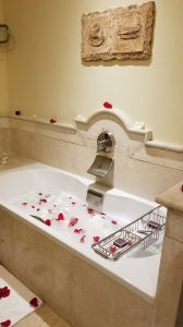 Bath tub at the Ritz Carlton Sharq Village