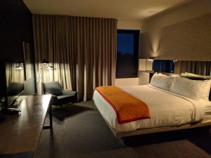 Bedroom at Hotel Saint George in Marfa