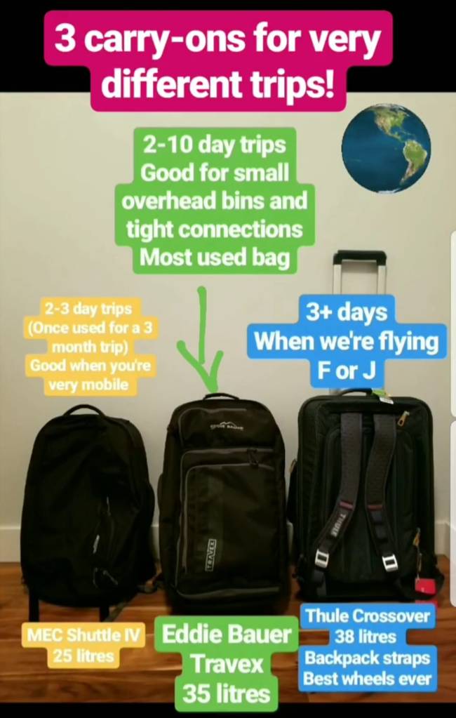 Choosing a bag: our options and picks