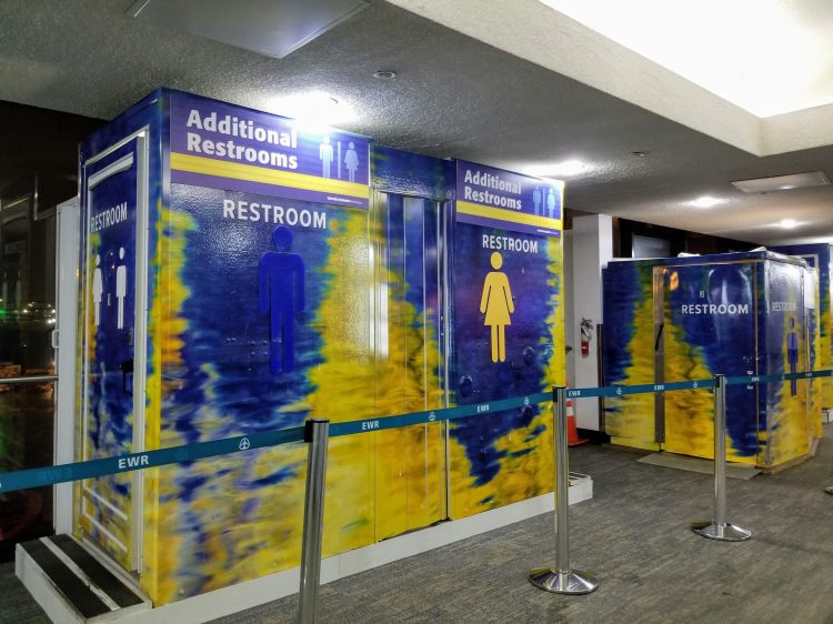 EWR - Newarks bathroom in Terminal A