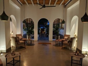 Lower courtyard at Fort Bazaar in Galle