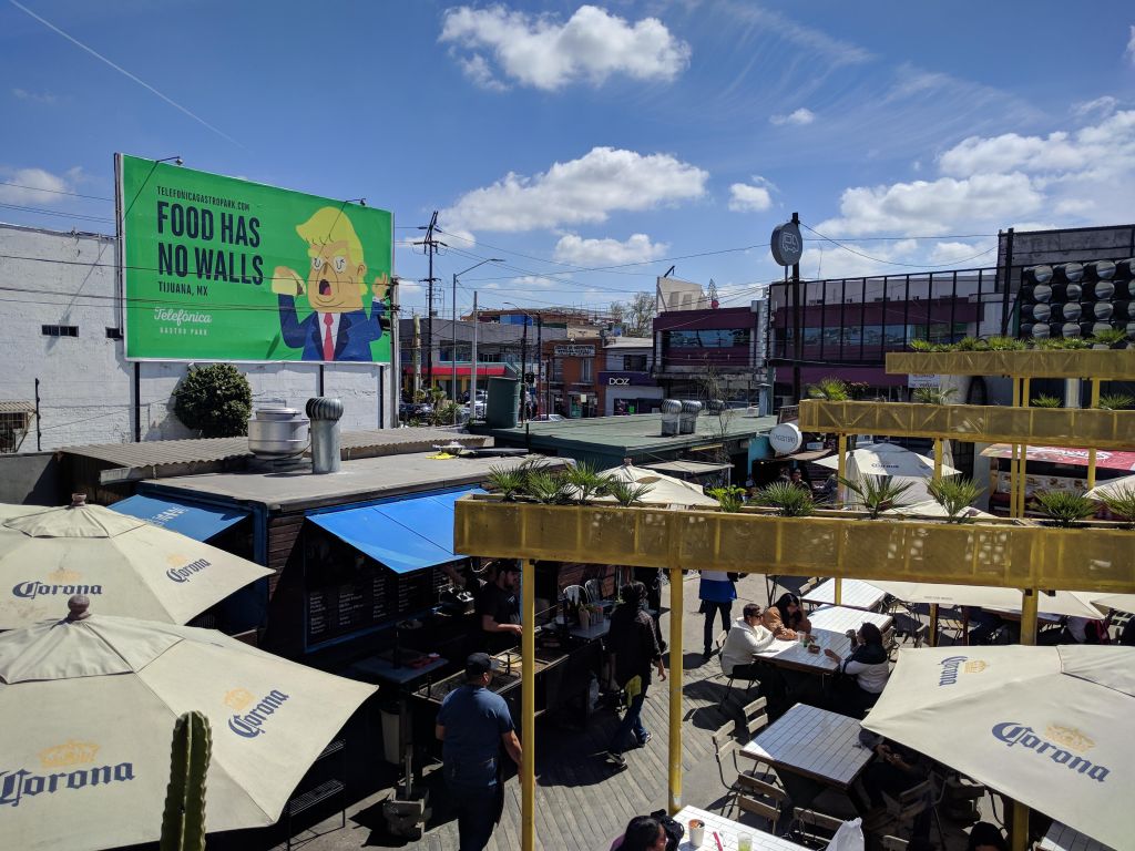 Telefonica Gastro Park, an urban food garden