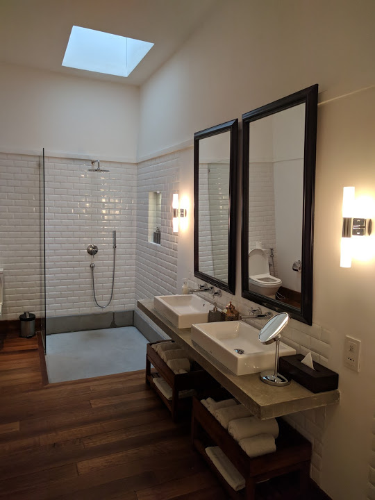 Bathroom in the Upper Suite